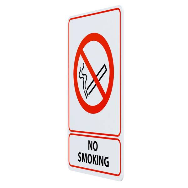 Pack of 2 x No Smoking Sticker Sign Factory Shop Warning Signs FREE POST! 