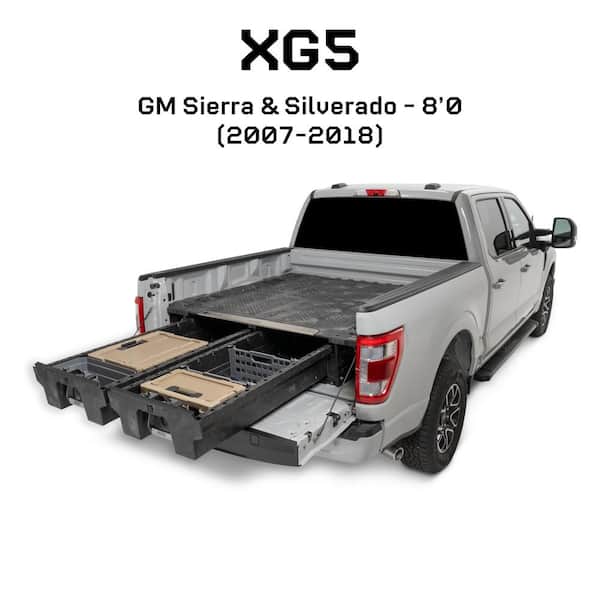 8 ft. Bed Length Pick Up Truck Storage for Chevrolet Silverado or GM Sierra GMT 900 (2007-2019)