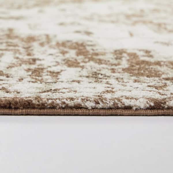 Zolina Brown 5 ft. 3 in. x 7 ft. Medallion Area Rug