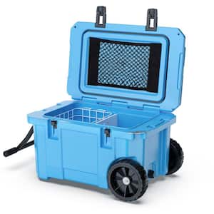 futhork Purple 55 qt. Portable Chest Cooler, Leak-Proof Outdoor