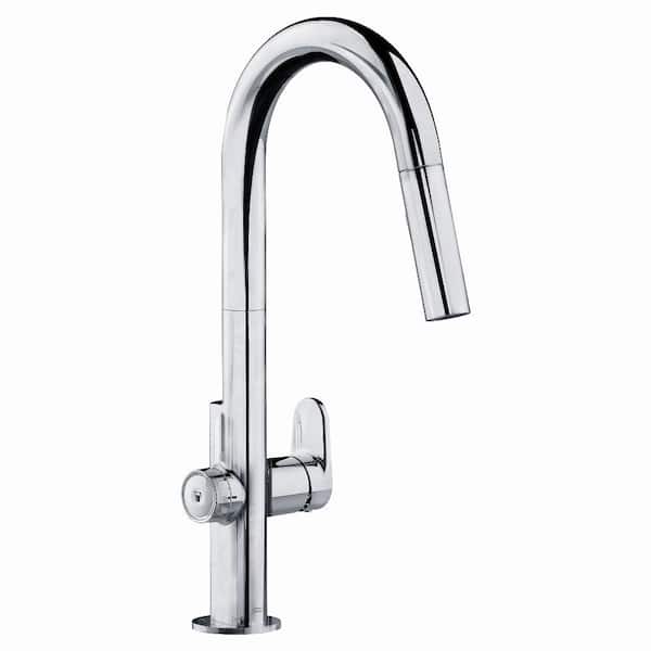 American Standard Beale MeasureFill Single-Handle Pull-Down Sprayer Kitchen Faucet in Chrome