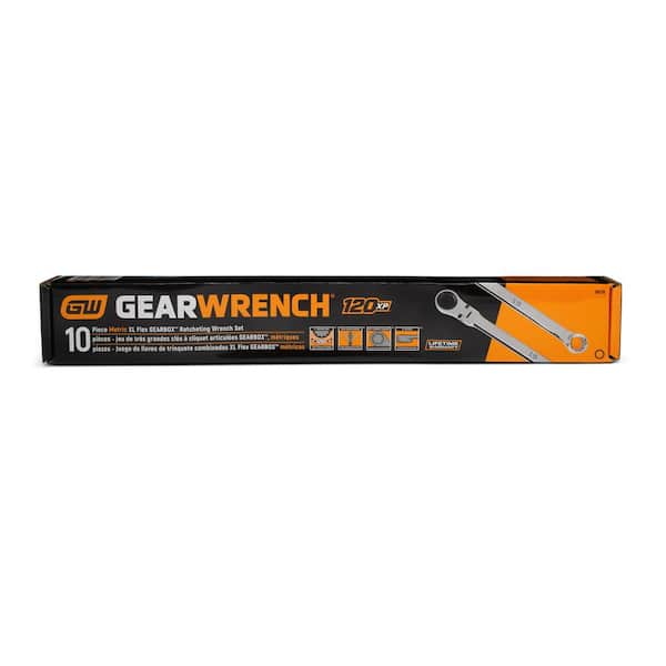 GEARWRENCH 120XP Universal Spline Metric XL Flex-Head Gearbox
