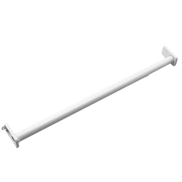 Ownward Heavy-Duty Shelf and Rod Support Bracket - Metal - White