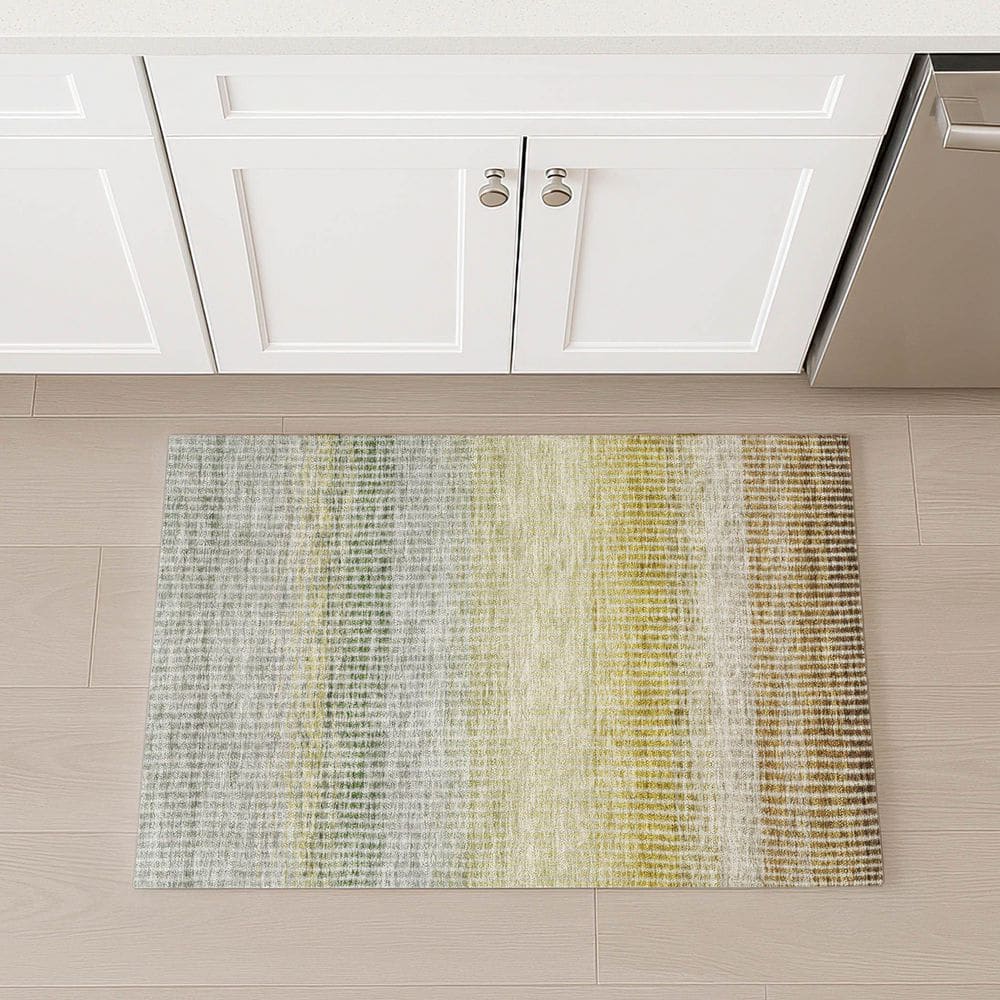 Chantille Machine Washable Indoor/Outdoor Abstract ACN2313 Brown 2 ft. x 3 ft. Accent Rug price history on PriceWatchPro