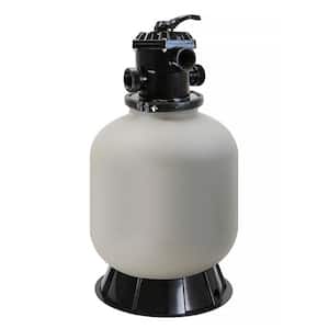 16 in. 200 sq.ft. Swimming Pool Sand Filter with 7-Way Valve Port