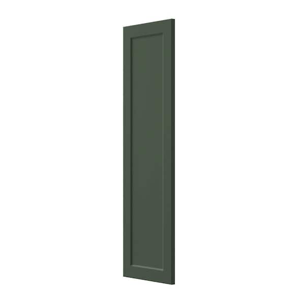 Hampton Bay Designer Series Melvern 12 in. W x 0.75 in. D x 42 in. H Kitchen Cabinet End Panel in Forest