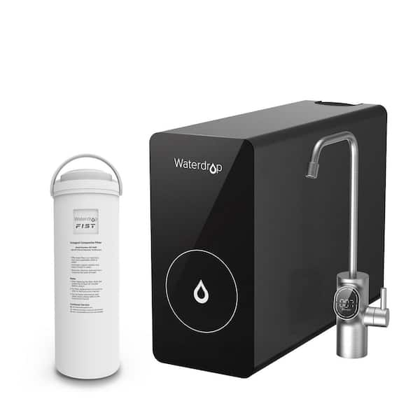 Waterdrop Reverse Osmosis Water Filtration System 600GPD Tankless 5-in ...