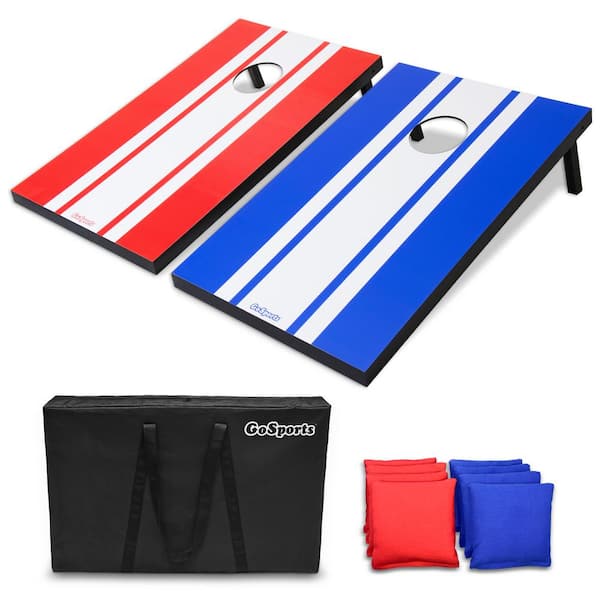 GOSPORTS 3 ft. x 2 ft. Classic Cornhole Set, Travel Case and Game Rules
