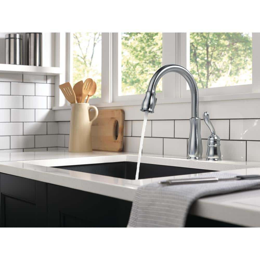 Arctic Stainless Steel Pull-Down Kitchen Faucet with Spray