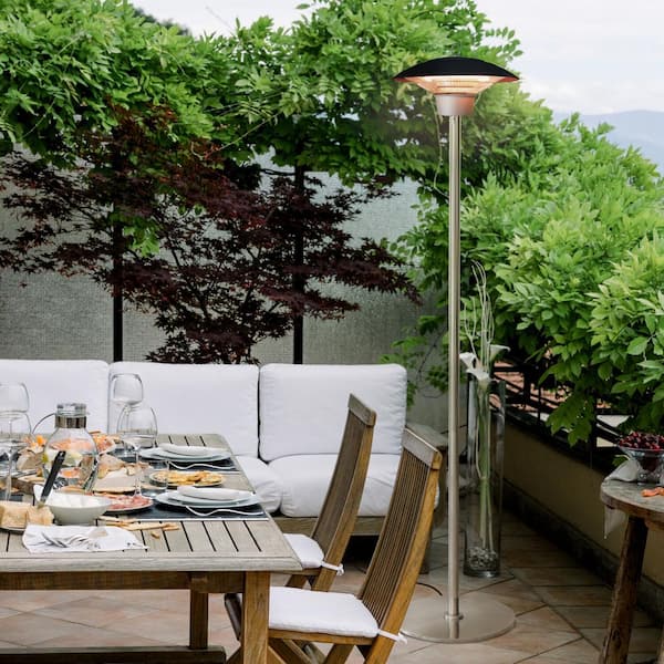 Infrared Heater Free Standing Halogen Patio Heater Hanover 1500
