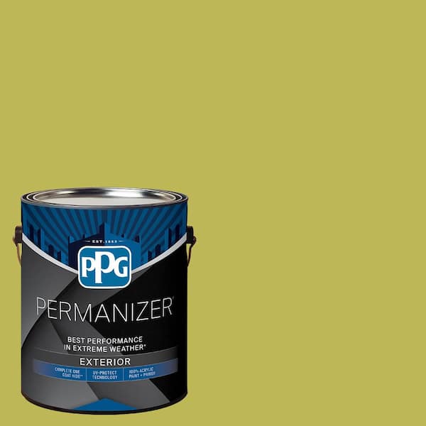 PERMANIZER 1 gal. PPG1218-5 Parachute Satin Exterior Paint