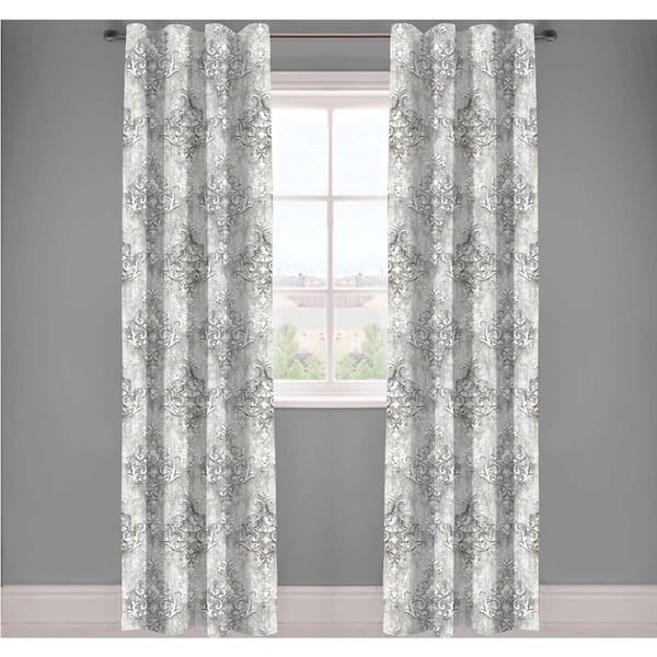 A1 Home Collections A1HC Designer Organic Cotton Construction Rod Pocket with Hidden Tab Curtain Panel