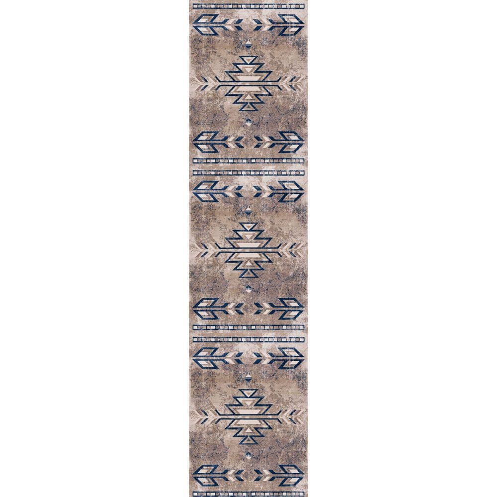 Havana Beige 2 ft. 3 in. x 8 ft. Traditional Distressed Runner Area Rug price history on PriceWatchPro