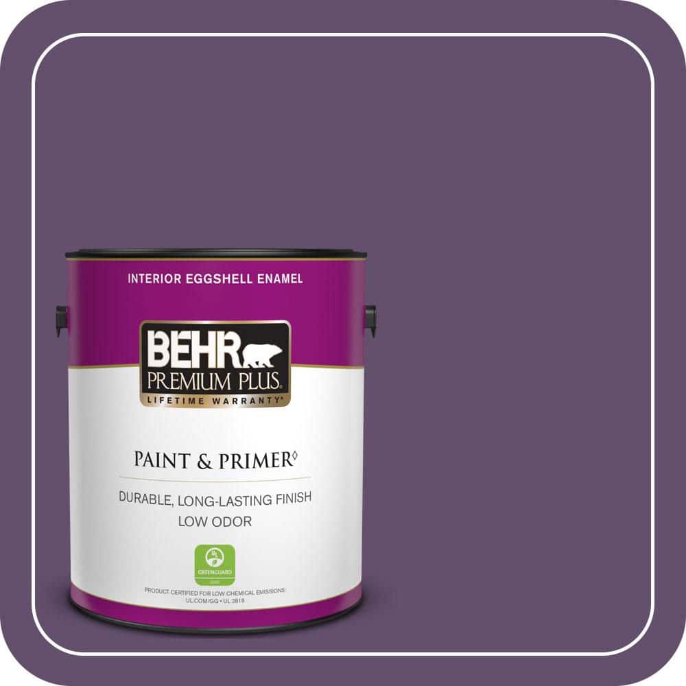 1 gal. #660D-7 Blackberry Farm Eggshell Enamel Low Odor Interior Paint & Primer price history on PriceWatchPro