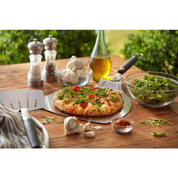 Weber Stainless Steel Pizza Paddle 6691 - The Home Depot