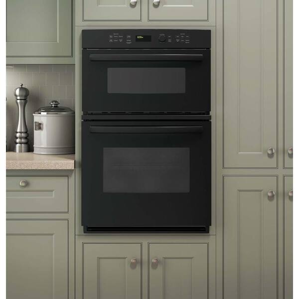 black ge wall oven