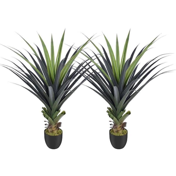 42 in Green Indoor Outdoor Artificial Agave Shrub Plant Realistic