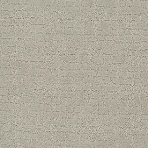 West Springs  - Mist - Gray 28 oz. SD Polyester Pattern Installed Carpet