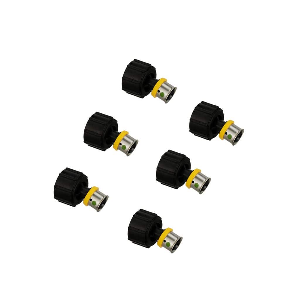 Viega Manabloc 1/2 in. Press x Port Polymer Port Adapter Sweep (6