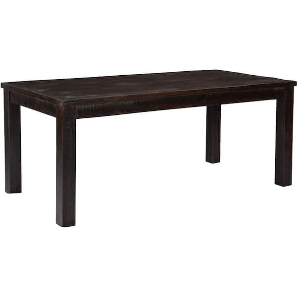 Hanover 36 In Rectangle Brown Wood, How Big Is A Rectangle Table That Seats 6