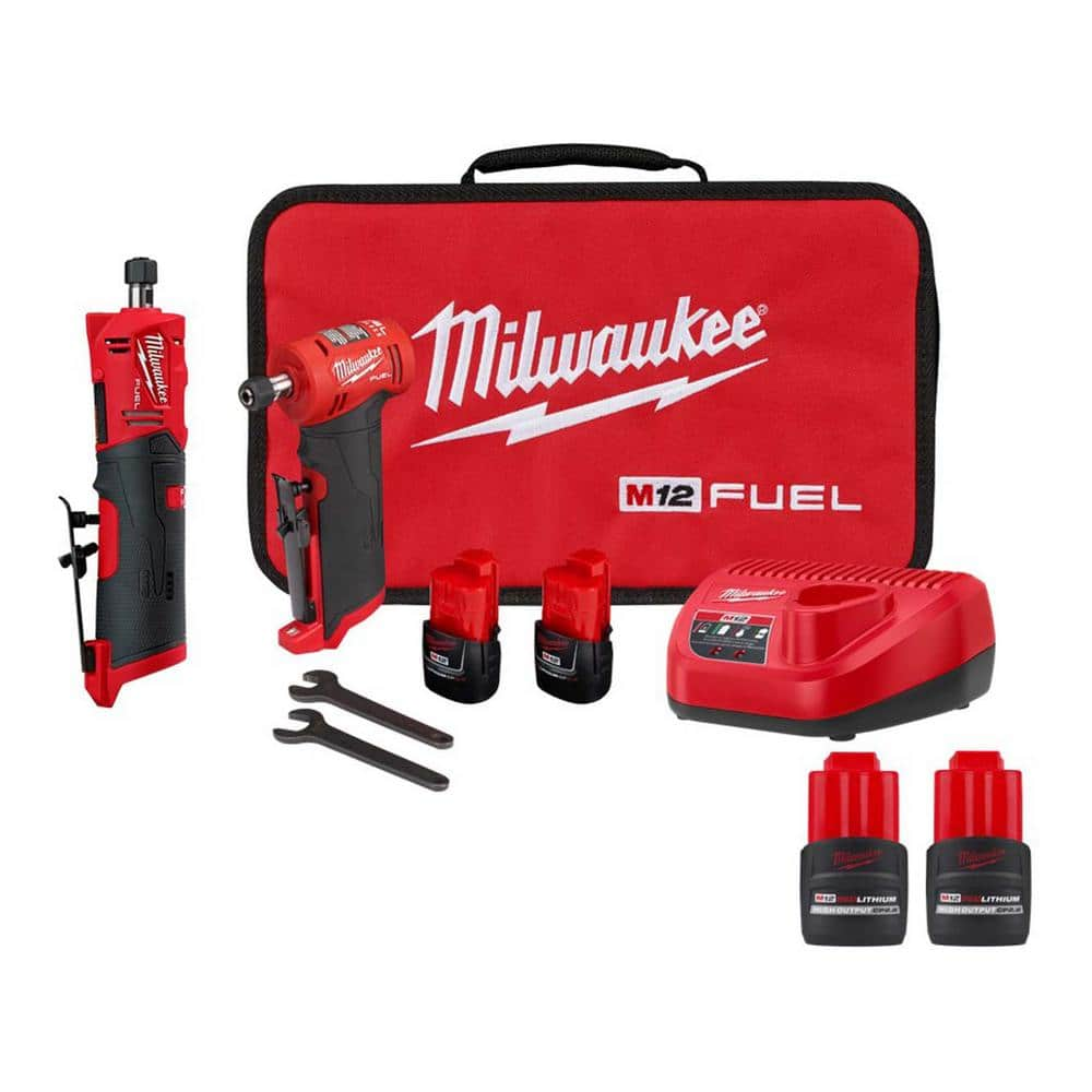 Milwaukee M12 FUEL 12V Lithium-Ion 1/4 in. Cordless Right Angle