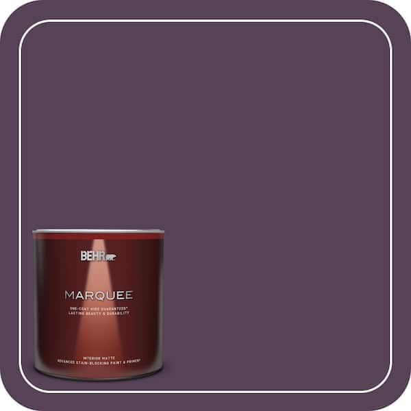 BEHR MARQUEE 1 qt. #S-H-690 Interlude Matte Interior Paint & Primer