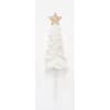 19 in. Red Feather Christmas Tree Ornament with Star On Stick Pick (Set of  3) 1675RD - The Home Depot