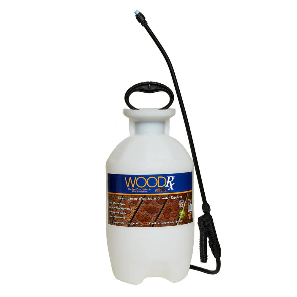 WoodRx 2 gal. Ultra Classic PT Transparent Wood Stain/Sealer with Pump