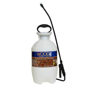 2 gal. Ultra Mahogany Transparent Interior/Exterior Wood Stain/Sealer with Pump Sprayer/Fan Tip