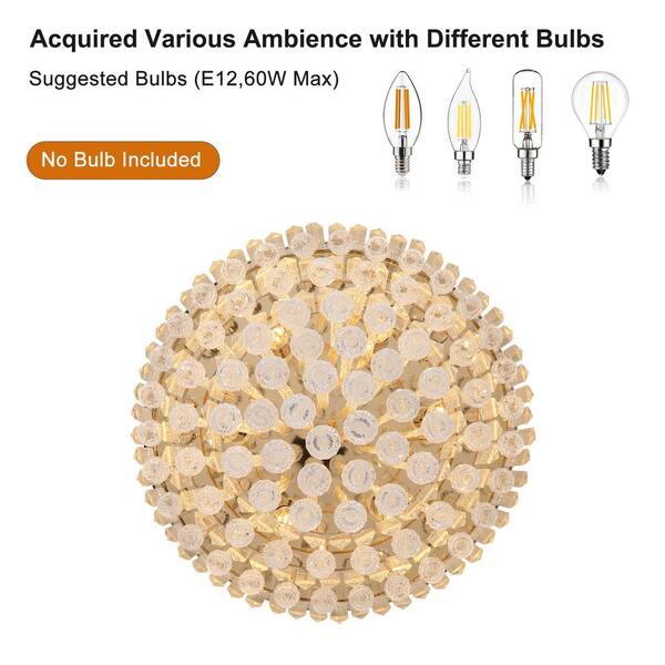 3 - Star Shape Acrylic Dimming LED Flush Mount Isabelle & Max