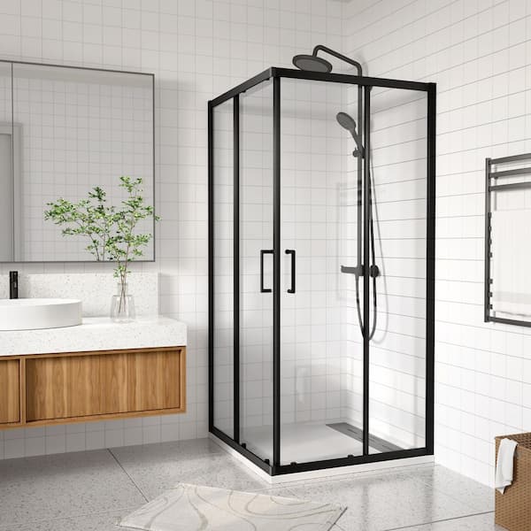 ACE DECOR Corner Shower Enclosure 36 in.D x 36 in.W x 72 in. H