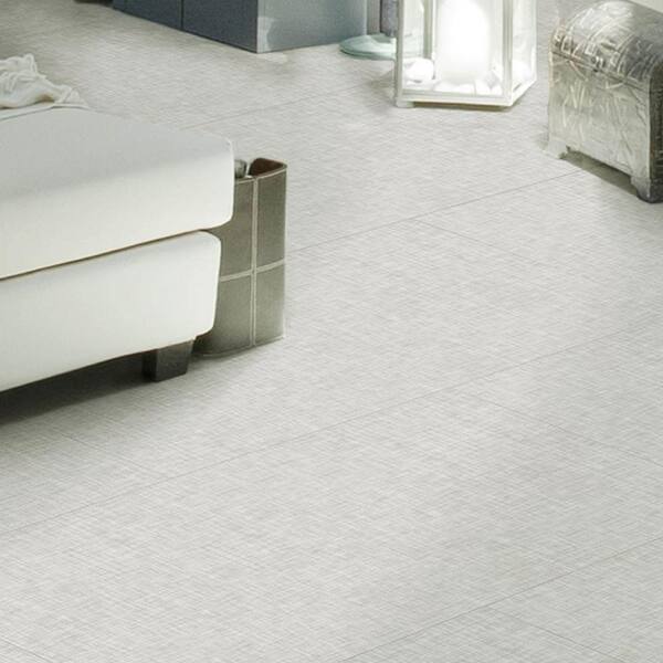 Royal Linen White 12 in. x 24 in. Porcelain Floor and Wall Tile (425.6 sq. ft. / pallet)