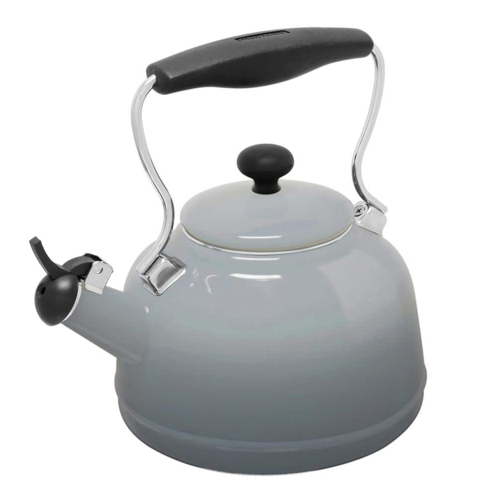 CARAWAY HOME Stovetop Whistling Tea Kettle in Gray KW-TKTL-GRY