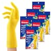 O-Cedar Playtex Handsaver Medium Yellow Latex/Neoprene/Nitrile Gloves  (1-Pair)(6-Pack) 163676 COMBO2 - The Home Depot