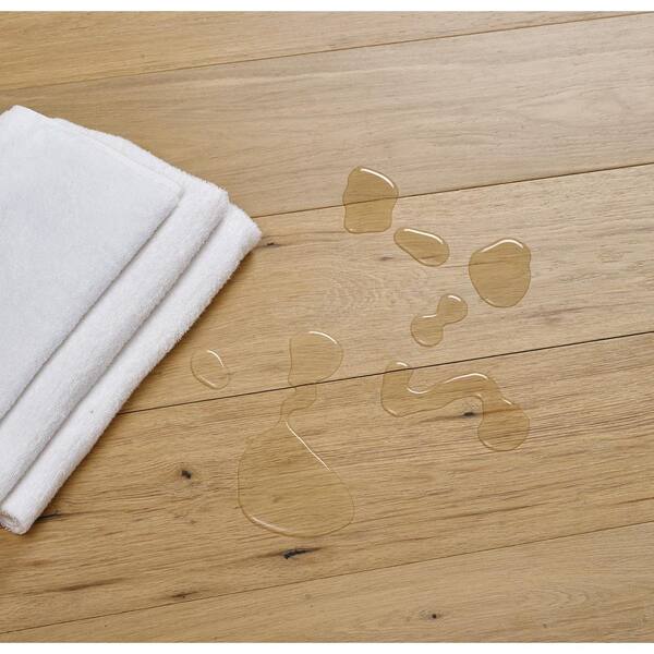 Lifeproof Nordhouse Dunes Oak 2/7 in. T x 6.5 in. W Click Lock Wire Brushed Engineered Hardwood Flooring (19.5 sq.ft./case)