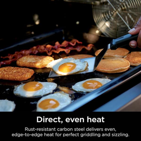 NINJA FlexFlame Premium Full-Size Griddle Plate with Grease Drain