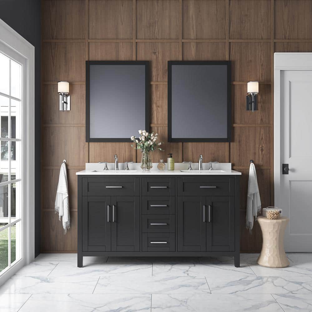 Reviews for OVE Decors Tahoe 60 in. Double Sink Espresso Bath Vanity