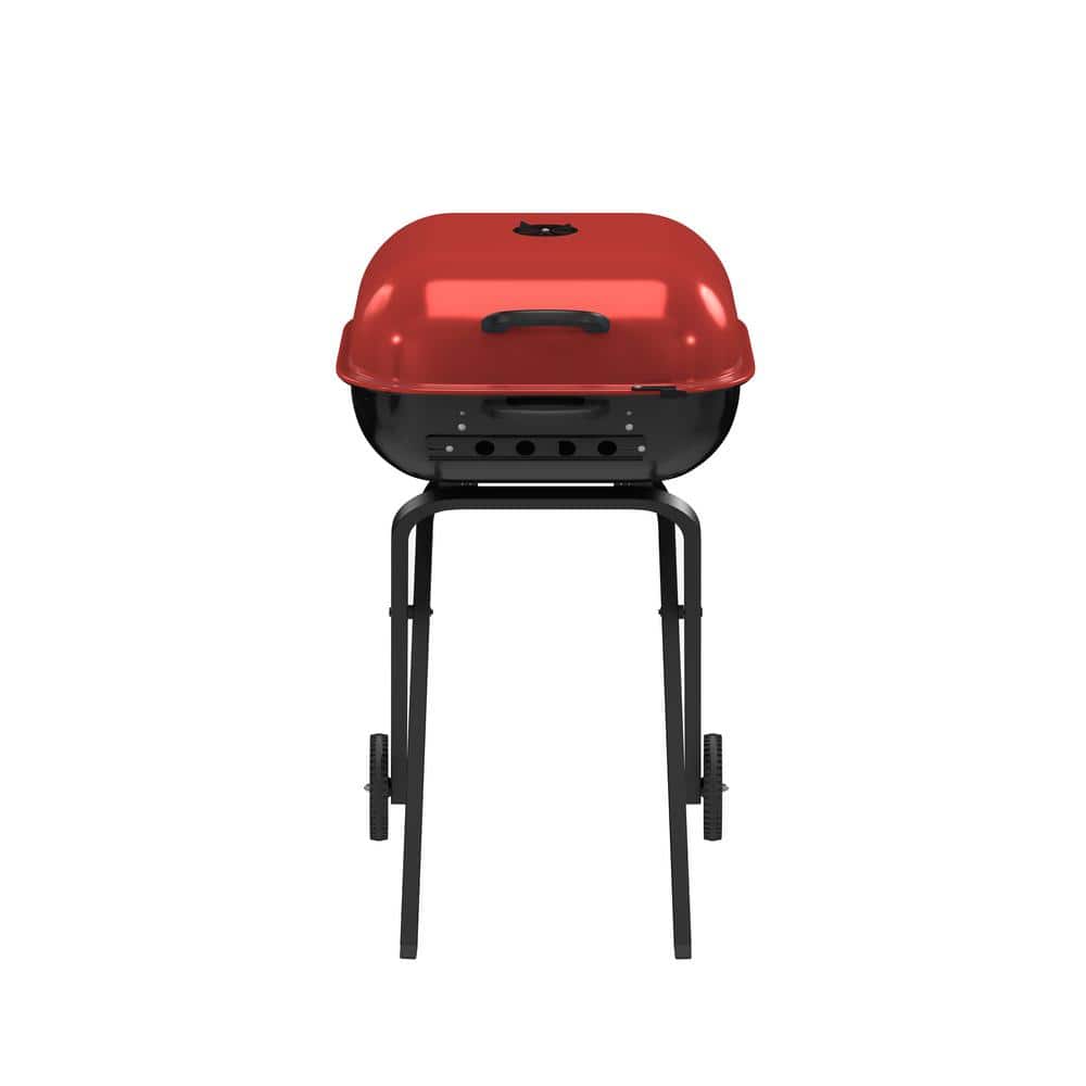 Americana Walk-A-Bout Portable Red Charcoal Grill 4200.0A236