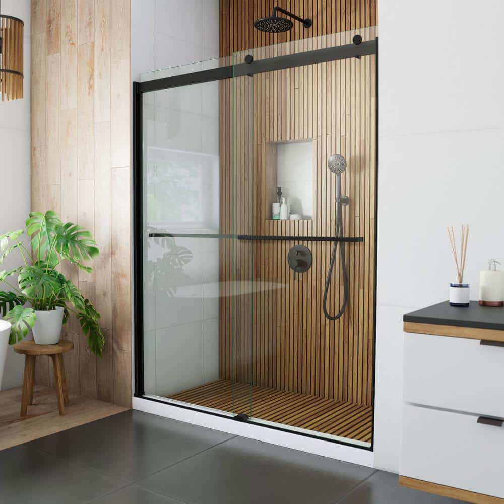 DreamLine Sapphire 56 in. to 60 in. W x 76 in. H Sliding DreamLine Sapphire 56 in. to 60 in. W x 76 in. H Sliding