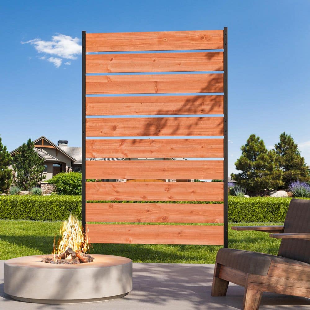 Ultra Series Wood Privacy Fence Screen Natural Wood, Outdoor Privacy Fence Panel for Deck Balcony Patio, 1 Panel price history on PriceWatchPro