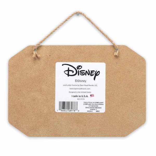 Disney Lilo and Stitch Kitchen Tabletop Decor - A Messy Kitchen is a Sign  of Happiness Metal Stitch Decoration on Black Wood Base