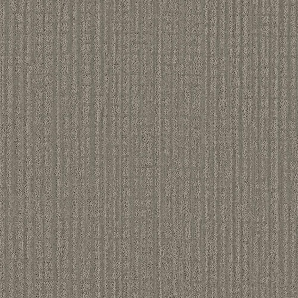 8 in. x 8 in. Pattern Carpet Sample - Zinnia - Color Stonehenge