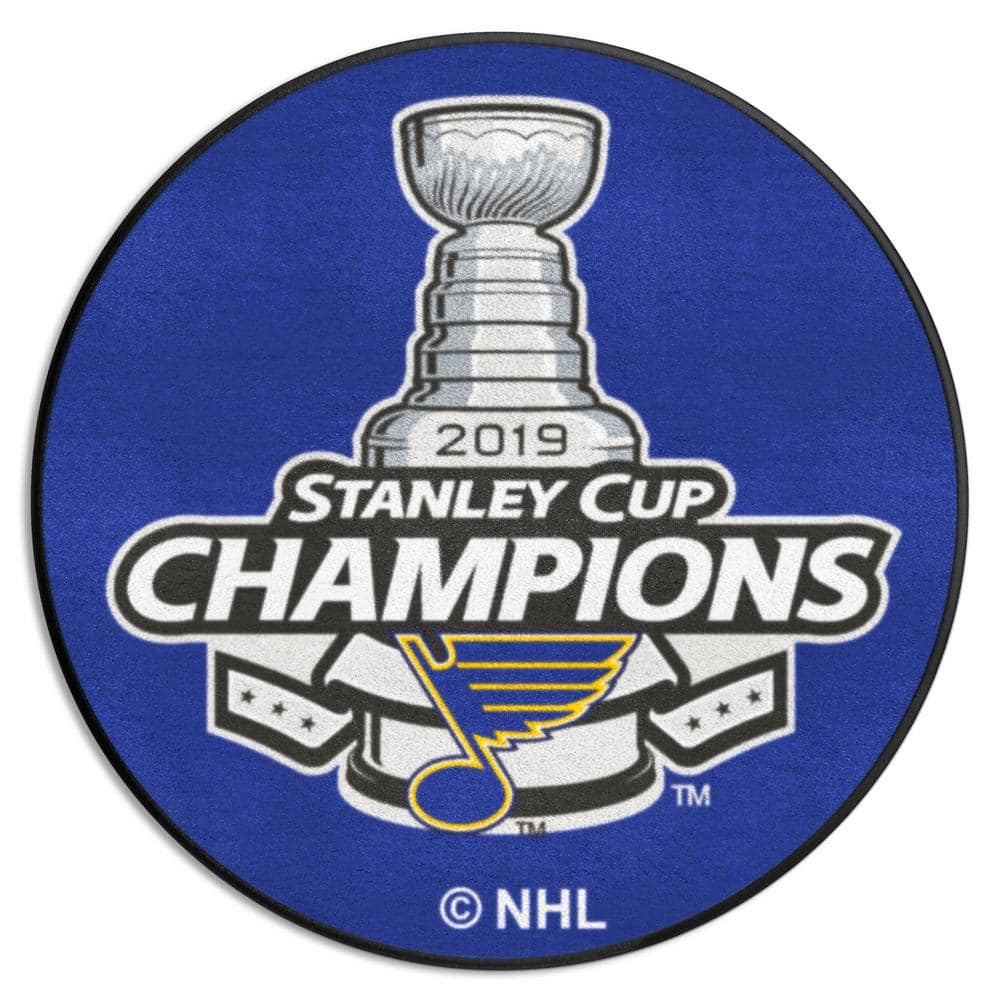 Unsigned St. Louis Blues Fanatics Authentic 2019 Stanley Cup Champions Logo  Hockey Puck