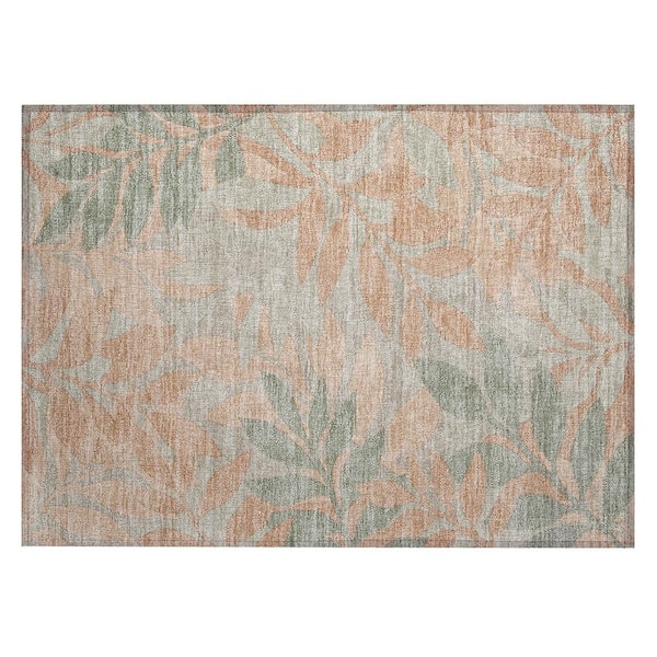 Chantille Machine Washable Indoor/Outdoor Abstract ACN2955 Blush 2 ft. x 3 ft. Accent Rug