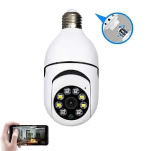 Conventie Uitgang Zeep LiVIE Light Bulb 1080P Wireless Security Camera, 360-Degree PTZ Camera WITH  Motion Detection and 2-Way Audio SWC002 - The Home Depot
