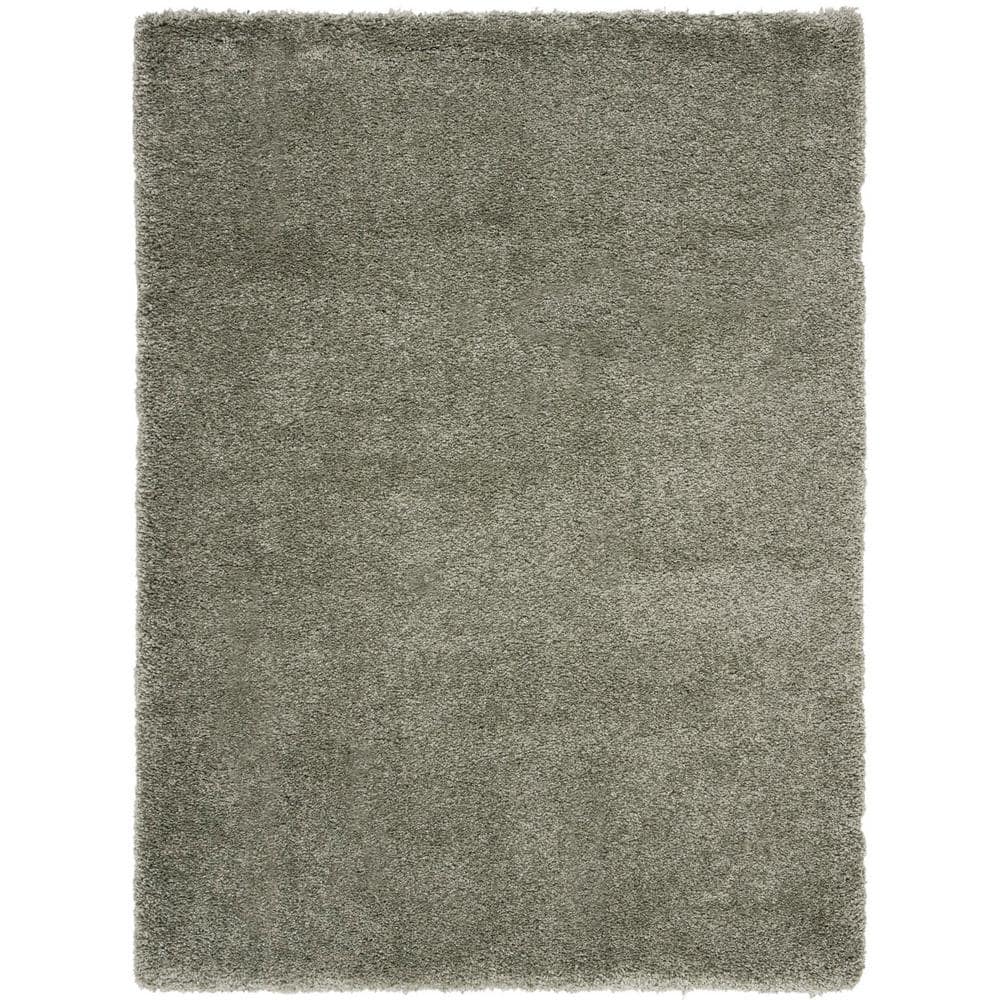 Royal Shag Green 4 ft. x 6 ft. Solid Area Rug price history on PriceWatchPro