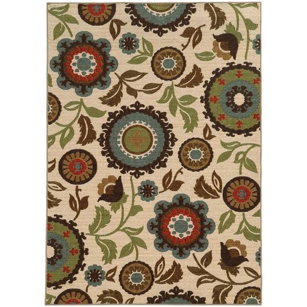 Home Decorators Collection Seabrook Tan 3 ft. x 5 ft. Area Rug