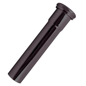 1-1/4 in. O.D. x 8 in. Slip Joint Extension Tube for Bathroom Drains, Oil Rubbed Bronze