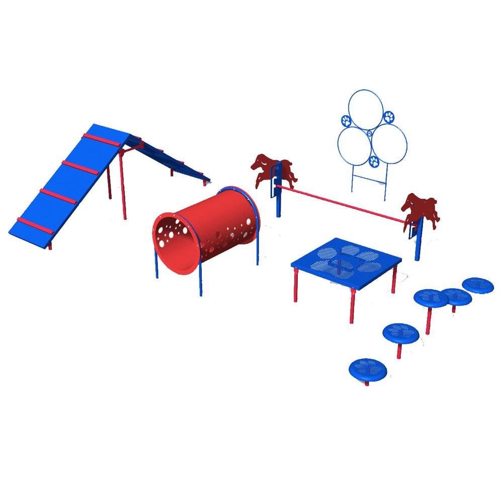 Playful Colors Dog Park Commercial Intermediate Course price history on PriceWatchPro