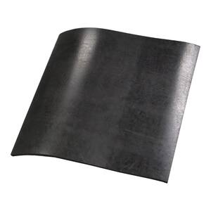 Rubber-Cal General Purpose Black 0.062 in. x 5 in. x 5 in. Rubber Sheet 60A (50-Pack)